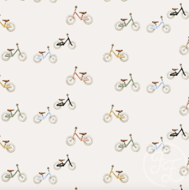 Family Fabrics - Bicycles Rib