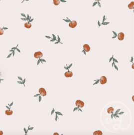 Family Fabrics - Sweet Mandarins Jersey
