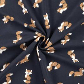 Tricot foxes navy