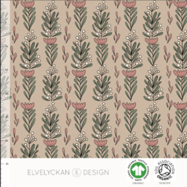 Elvelyckan - Tricot - Flowerfest - Cappuccino