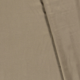 Viscose twill donker beige