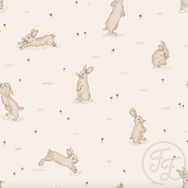 Family Fabrics - Cute Bunnies Jersey
