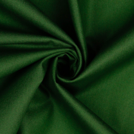 Katoen poplin groen