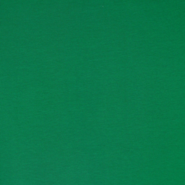 Organisch tricot emerald uni
