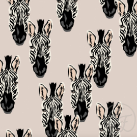 Family Fabrics - Zebra Jersey