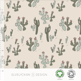 Elvelyckan - Tricot - Cactus - Creme