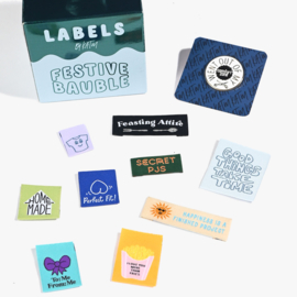KATM Labels 'Festive Bauble Ltd Ed' green/blue
