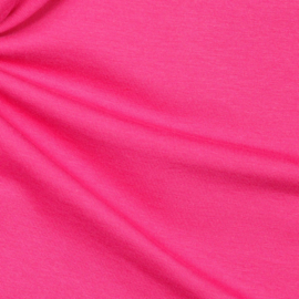 Organisch french terry fuchsia uni