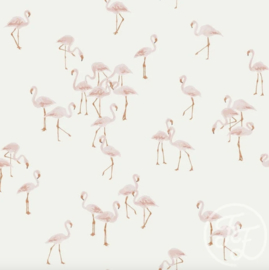 Family Fabrics - Flamingo's Eco Flex Lycra