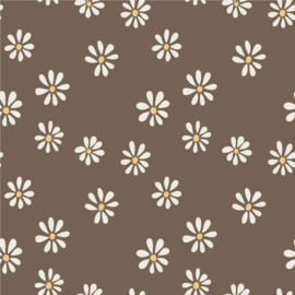 Tricot daisy brown