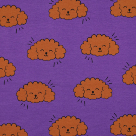Soft sweat dogs purple