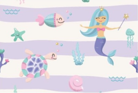 Tricot mermaid world lilac