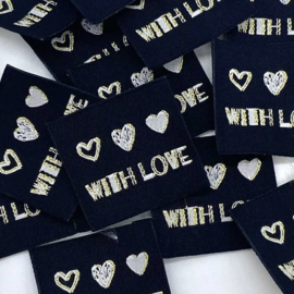 L'Étiquette Home Couture Labels 'With love'
