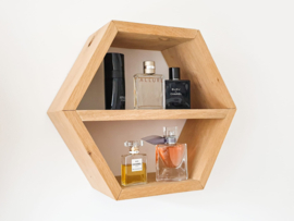 Eikenhouten Hexagons met Middenplank