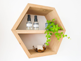 Eikenhouten Hexagons met Middenplank