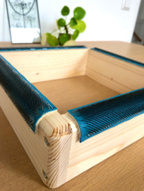 Punch needle frame
