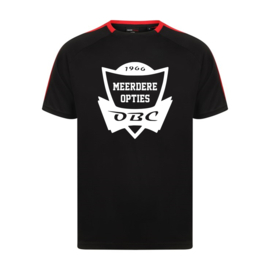 O.B.C. Oss Team T-Shirt Zwart-Rood (Unisex)