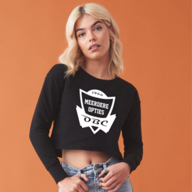 O.B.C. Oss Cropped Sweater Zwart (Dames)