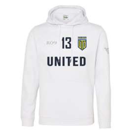 United Dames 1 wedstrijdshirt replica wit (Unisex)