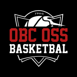 O.B.C. Oss Team T-Shirt Zwart-Rood (Unisex)