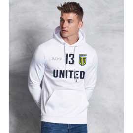 United Dames 1 wedstrijdshirt replica wit (Unisex)