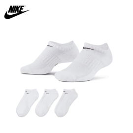 Nike Everyday Cushioned No Show sokken wit 3-Pack