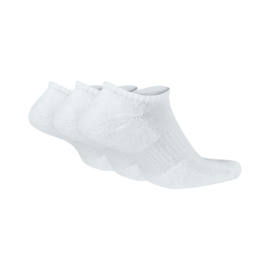 Nike Everyday Cushioned No Show sokken wit 3-Pack