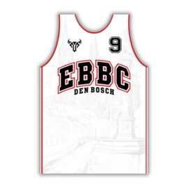 EBBC Reversible Trainings Jersey Wit-Zwart (Heren, Dames & Kids)
