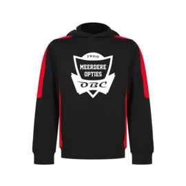 O.B.C. Oss Team Hoodie Zwart-Rood (Kids)