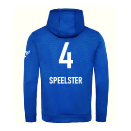 United Dames 1 wedstrijdshirt replica blauw (Unisex)