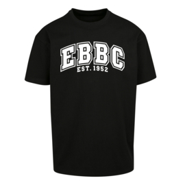 EBBC Oversized T-Shirt Zwart (Unisex)