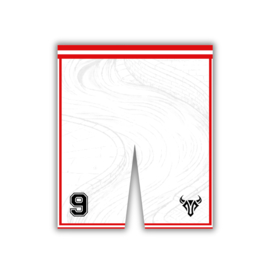 EBBC Reversible Trainings Shorts Wit-Zwart (Heren, Dames & Kids)