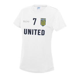 United Dames 1 wedstrijdshirt replica wit (Dames)