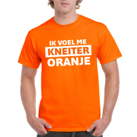 Koningsdag ''Kneiter Oranje'' Shirt (Unisex)