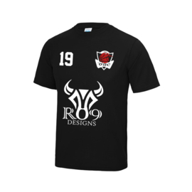 O.B.C. Oss Warmloop T-Shirt Shortsleeve Zwart (Kids)