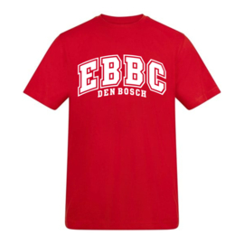 EBBC Fan T-Shirt Rood (Unisex)