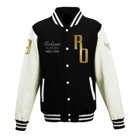 Los Toros Varsity Jacket Black White (Unisex & Kids)