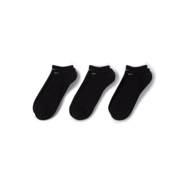 Nike Everyday Cushioned No Show sokken zwart 3-Pack