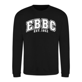 EBBC Sweater Zwart (Unisex & Kids)