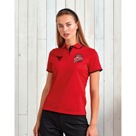 EBBC Staff Polo Rood-Zwart (Dames)