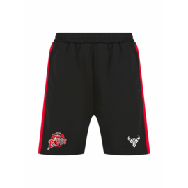EBBC Team Shorts Zwart-Rood (Kids)