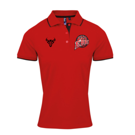 EBBC Staff Polo Rood-Zwart (Dames)