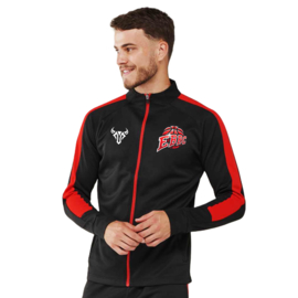 EBBC Team Vest Zwart-Rood (Unisex)