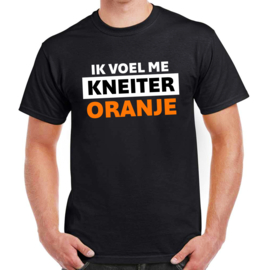 Koningsdag ''Kneiter Oranje'' Shirt (Unisex)