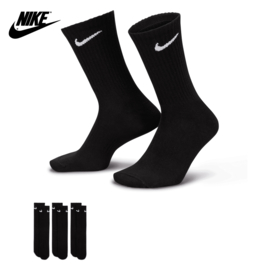 Nike Everyday Crew sokken zwart 3-Pack