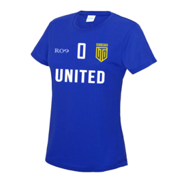 United Dames 1 wedstrijdshirt replica blauw (Dames)