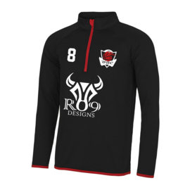 O.B.C. Oss Warmloop Zipper Zwart (Heren)