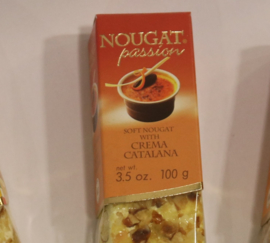 Zachte nougat met crème Catalana