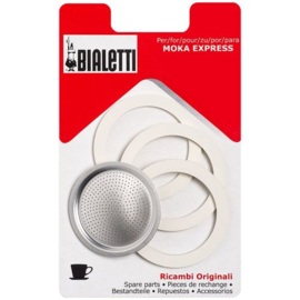 Set reserve ringen voor de Bialetti espressopot
