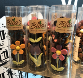 Chocolade Bloemen Gemengd